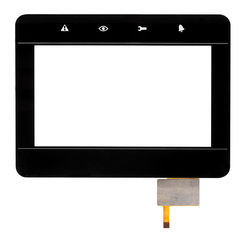Tablet PC / Köşk için 4,3 inç G + G Projeksiyonlu Kapasitif Dokunmatik Ekran, 5 Nokta Dokunmatik