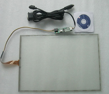 USB arabirimi 15 inç rezistif dokunmatik Panel cam denetleyicisi ve 0,188 mm ile ITO Film