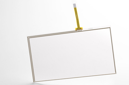 Esnek 14.1 inç Rezistif Dokunmatik Panel / LCD dokunmatik ekran Panel