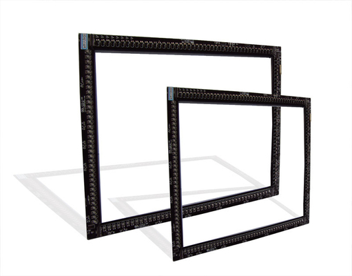 55 Inch 10-noktalı Kızılötesi Dokunmatik Panel, Parmak veya Dokunmatik Kalem, Saf Cam