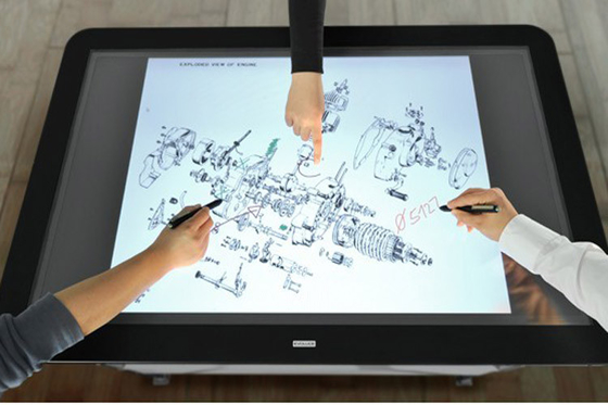USB Kablosu, 100mA Saf Cam Kızılötesi Dokunmatik Panel ile 40 inç çoklu IR,