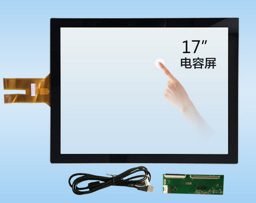 17 Inch 10-Nokta Kapasitif Dokunmatik Ekran Lcd Panel, Endüstriyel Dokunmatik Panel Öngörülen